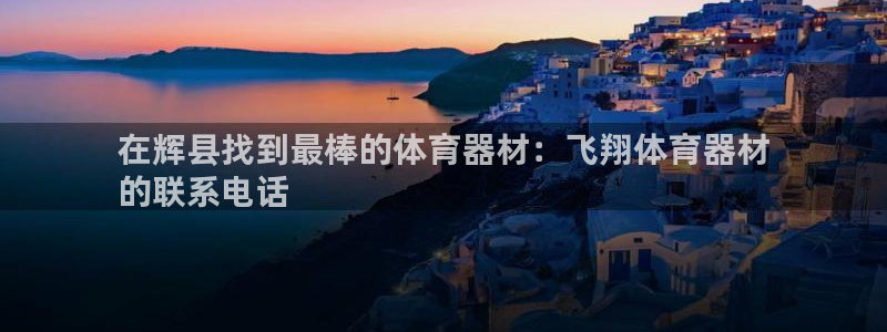 尊龙人生就是博旧版现：在辉县找到最棒的体育器材：飞翔