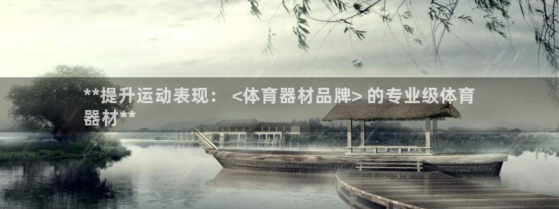 尊龙人生就是傅官网：**提升运动表现： <体育器材品
