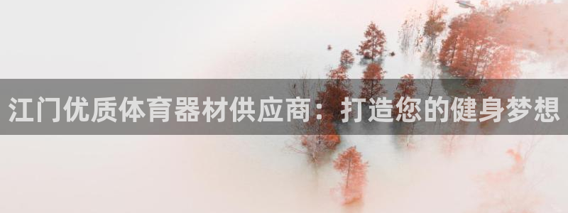 Z6尊龙老版：江门优质体育器材供应商：打造您的健身梦