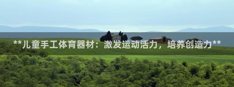 尊龙凯时赢不了：**儿童手工体育器材：激发运动活力，