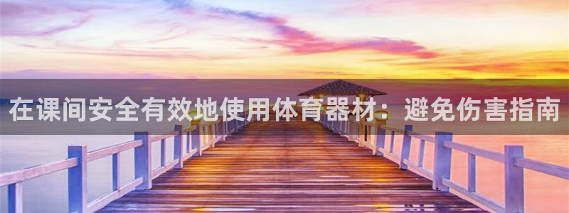 尊龙app最新版本官网：在课间安全有效地使用体育器材