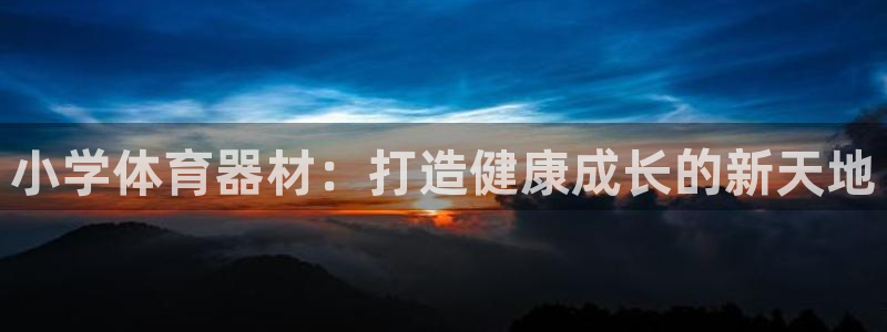 尊龙凯时d3563：小学体育器材：打造健康成长的新天