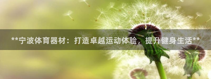 尊龙人生就是博旧版手机可靠送38元：**宁波体育器材