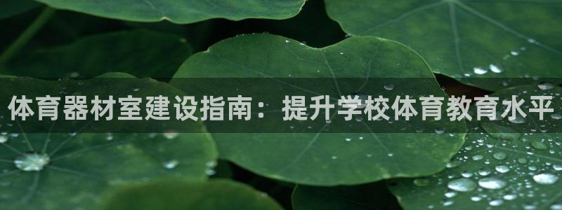 尊龙凯时旗舰厅百家乐下载：体育器材室建设指南：提升学
