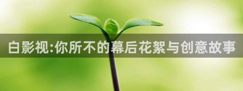 yy6080青苹果影院星辰大海：白影视:你所不的幕后花絮与创意故事